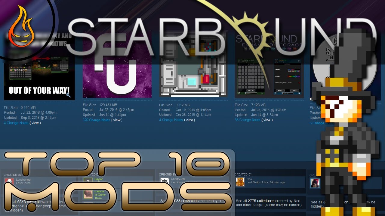 how to download mods from steam workshop starbound